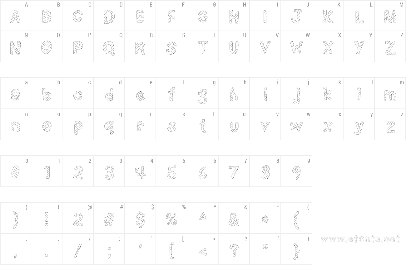 Font Nerd plus Dork=Nork preview